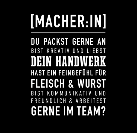 Verk&auml;ufer (m/w/d) f&uuml;r das Metzgerh&uuml;s in Ettenheim