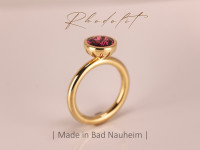 Rhodolit Ring