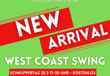 West Coast Swing im Tanzstudio Dance In Line