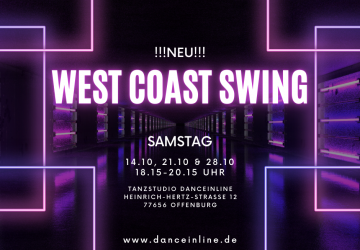 West Coast Swing Wochenend-Kursreihe