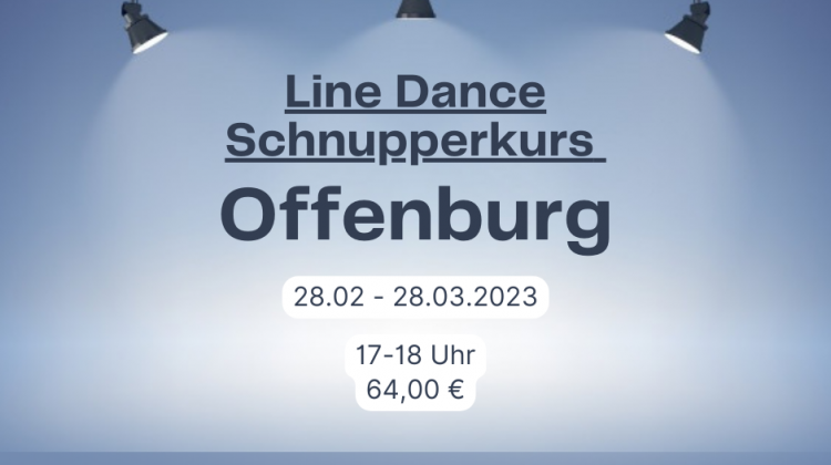 Line Dance Schnupperkurs Offenburg