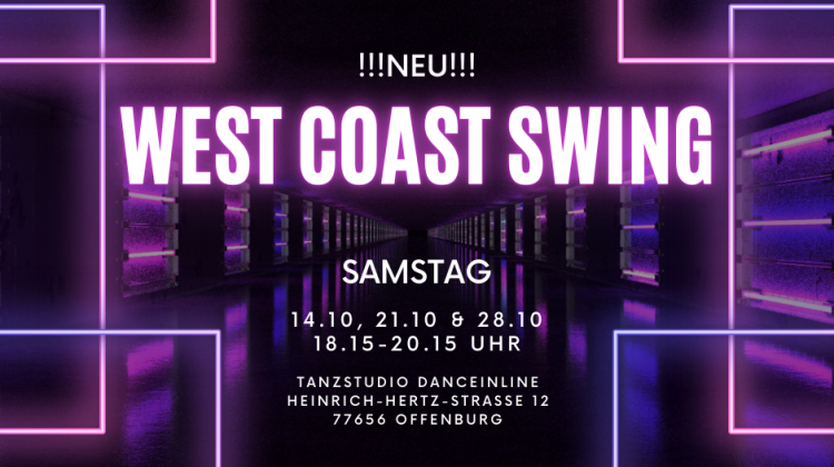 West Coast Swing Wochenend-Kursreihe