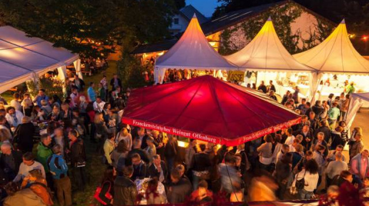 Kulinarischen Weinfest im malerischen Weingut Freiherr von und zu Franckenstein